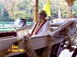 The King in his Morning Trip to his Office